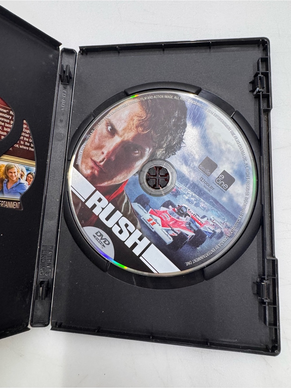 Rush (DVD, 2013) Disc Tested Working - Picture 3 of 3